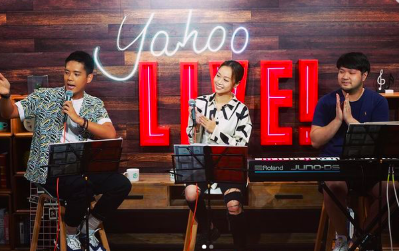 早前黃心穎出席YAHOO LUNCH K同粉絲見面