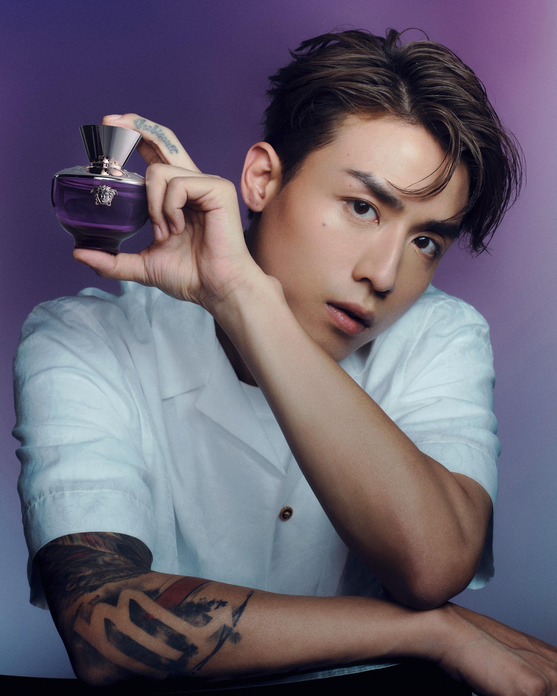 Anson Kong@MIRROR演繹Versace全新Dylan Purple香氛