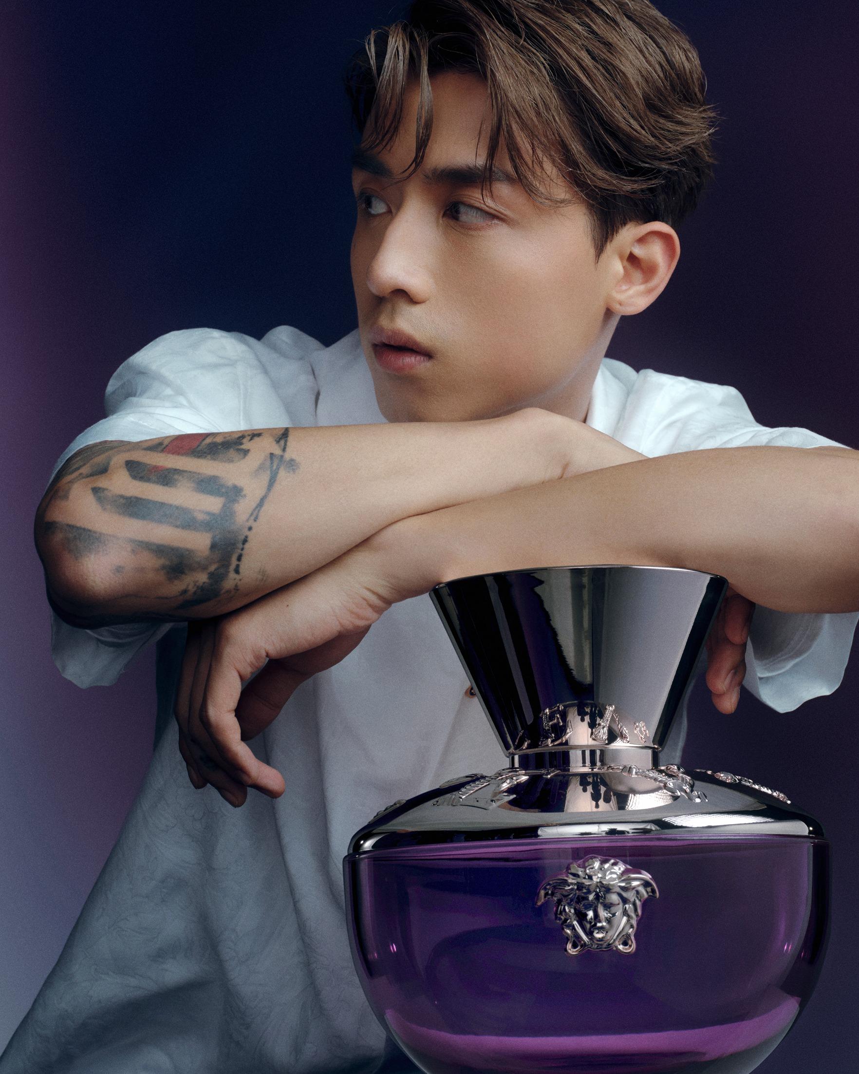 Anson Kong@MIRROR演繹Versace全新Dylan Purple香氛
