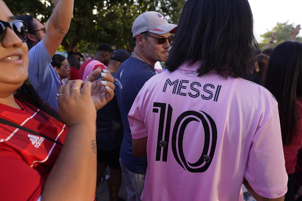 轉投國際邁亞密的美斯在美國人氣超強。(美聯社)