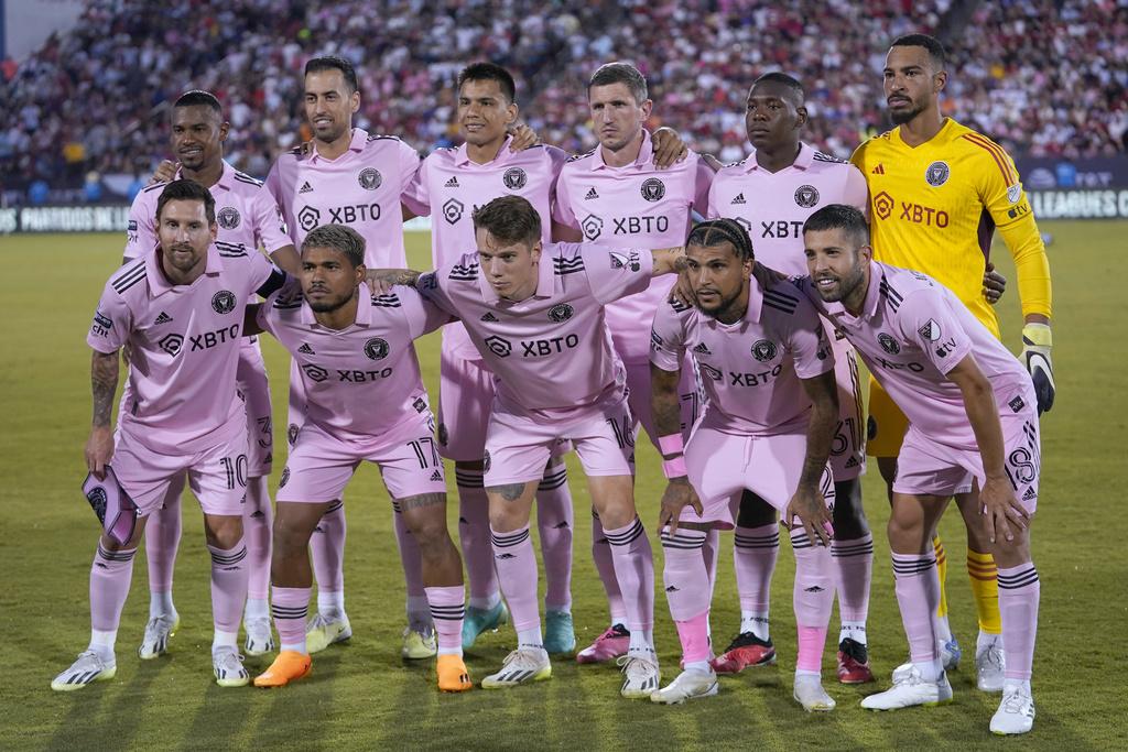 美斯梅開二度,帶領國際邁亞密晉級。(美聯社)