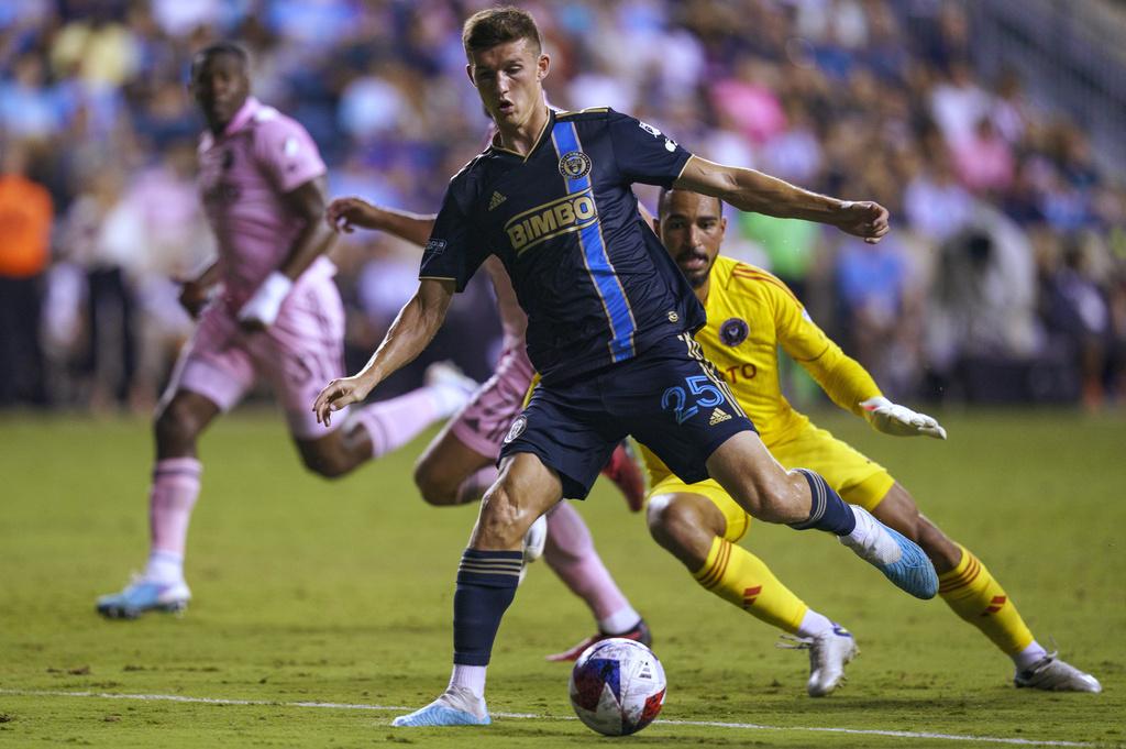 費城聯在四強不敵國際邁亞密。(美聯社)