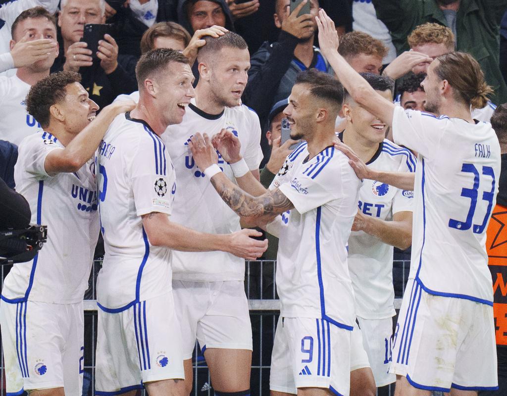 丹麥哥本哈根晉級。(美聯社)