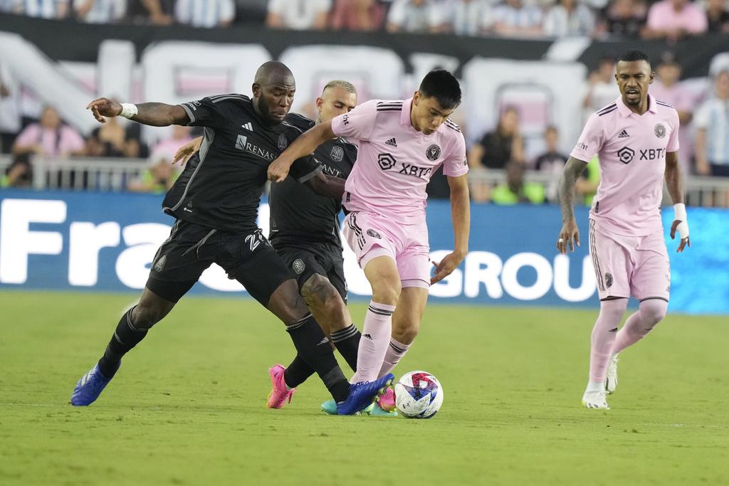 國際邁亞密賽和拿舒維爾。(美聯社)