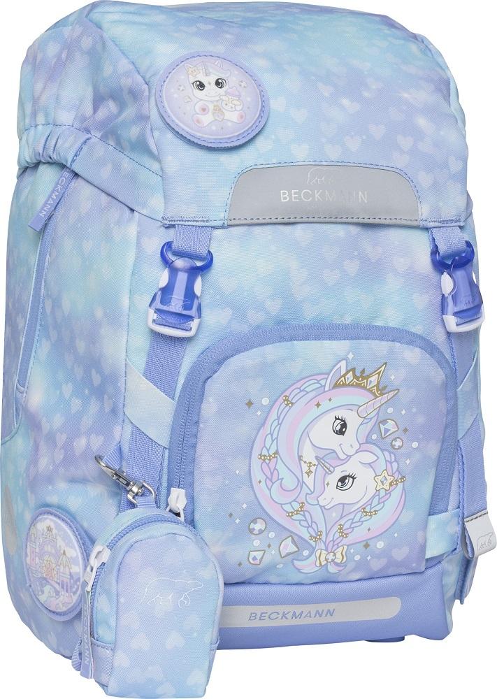 附有雙面口袋的Beckmann護脊書包內置S型護脊鋁片,受加拿大脊醫學會推薦,有助減少脊椎的負擔,會以9折發售。