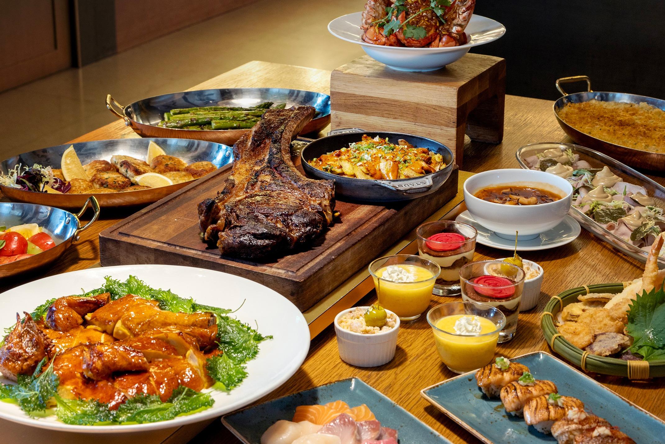 香港君悅酒店Grand Café 咖啡廳自助晚餐 9折再送月餅禮盒