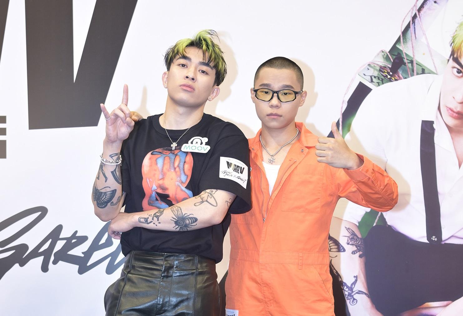 Tyson 與Gareth. T暫時仍未落實演唱會細節,笑言可能請觀眾上台做掌上壓。