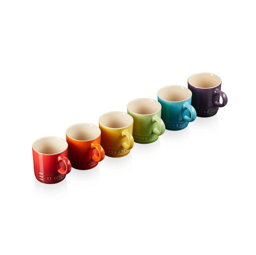 Le Creuset開倉|Espresso Mug x 6 原價$550 特價$1,100 (半價)