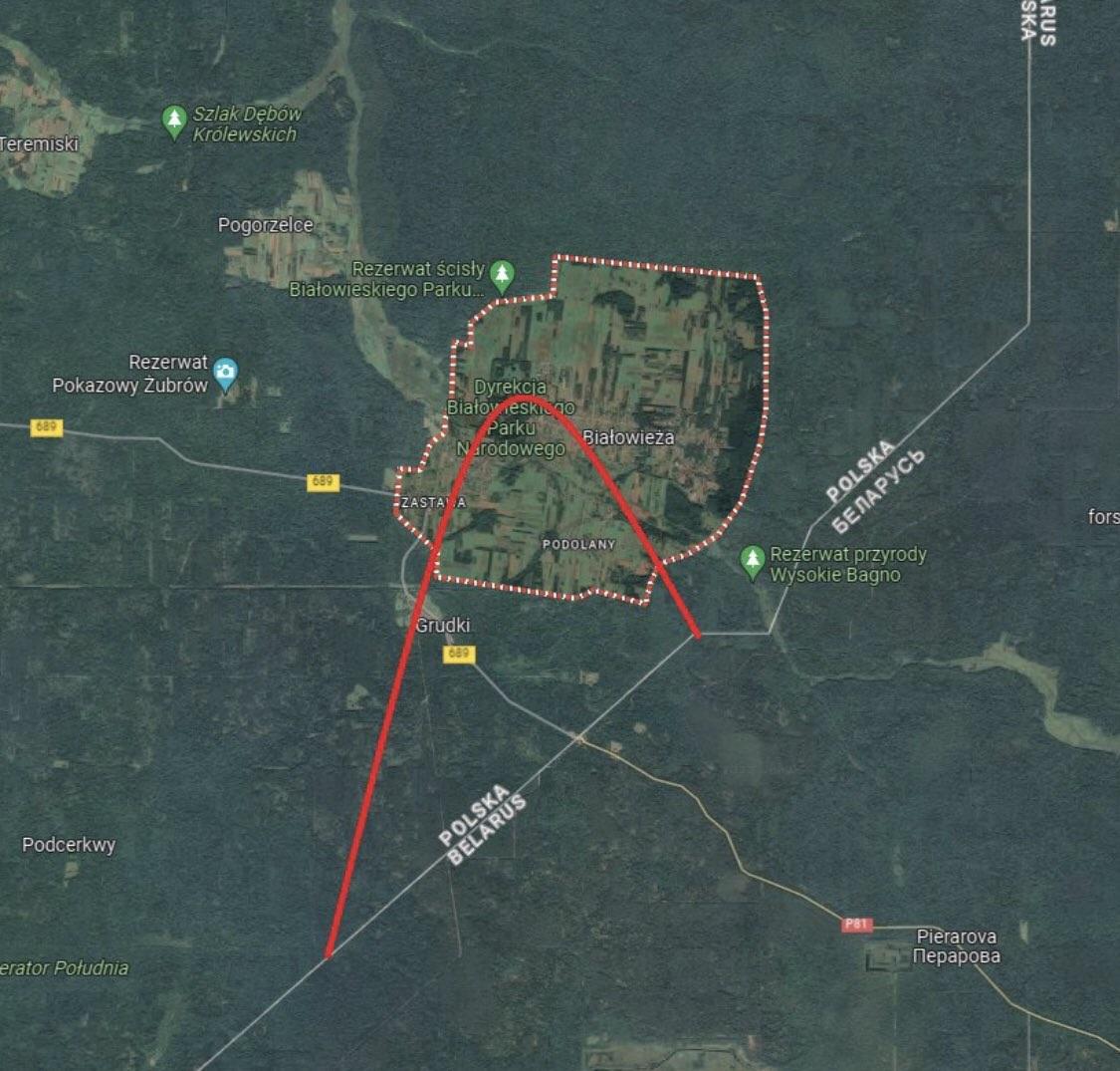 波蘭指白俄羅斯直昇機闖入領空。(Twitter圖片)