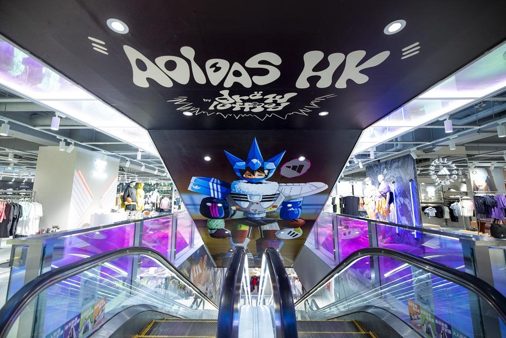adidas旗艦店重新開幕│本地藝術文化融入Home of Sport 設計