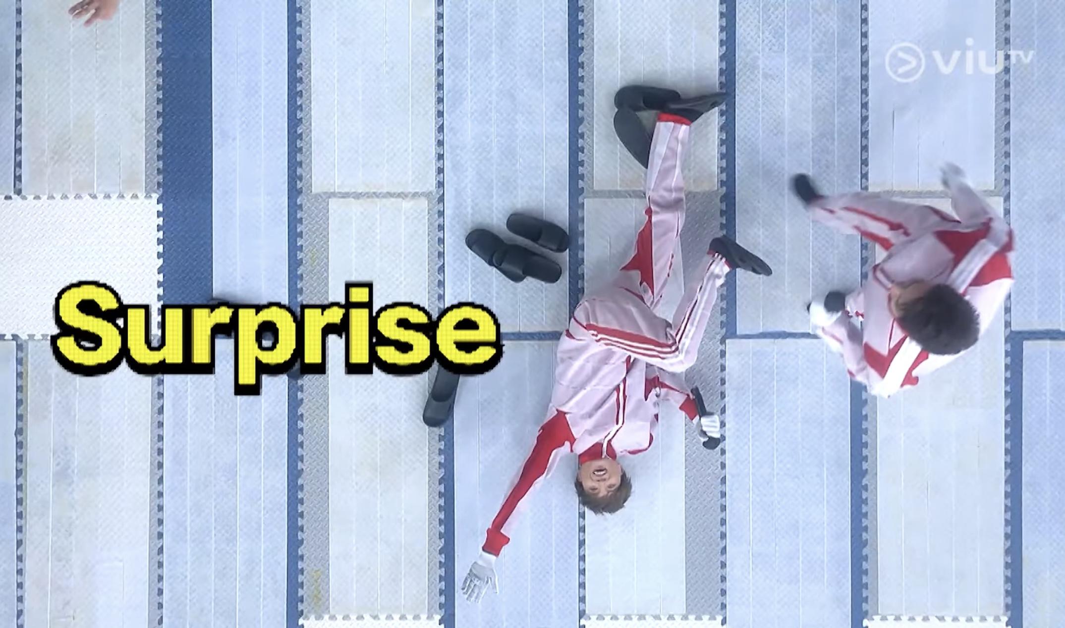 Frankie索性瞓身阻礙Edan