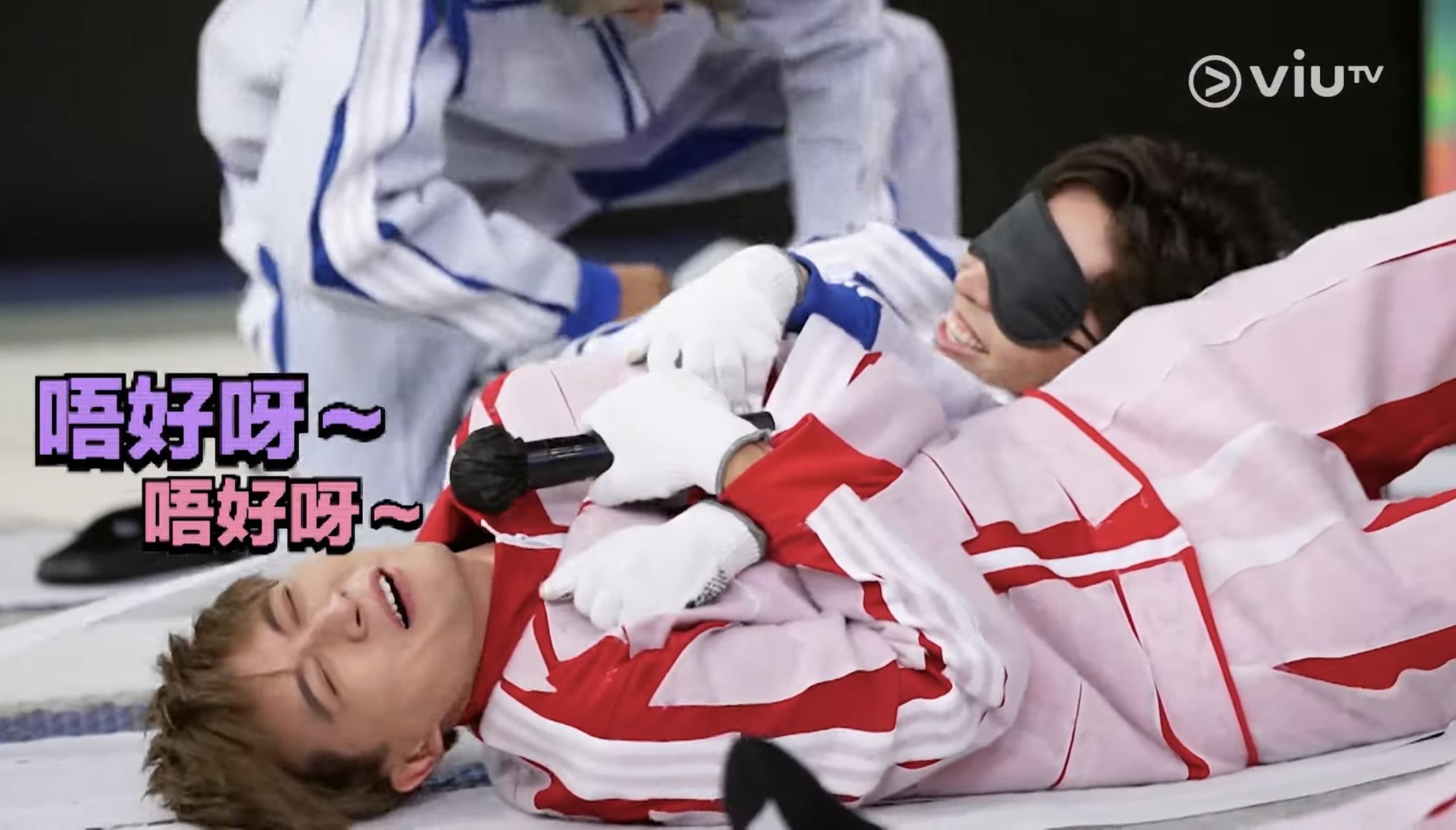 Edan拼命推開Frankie