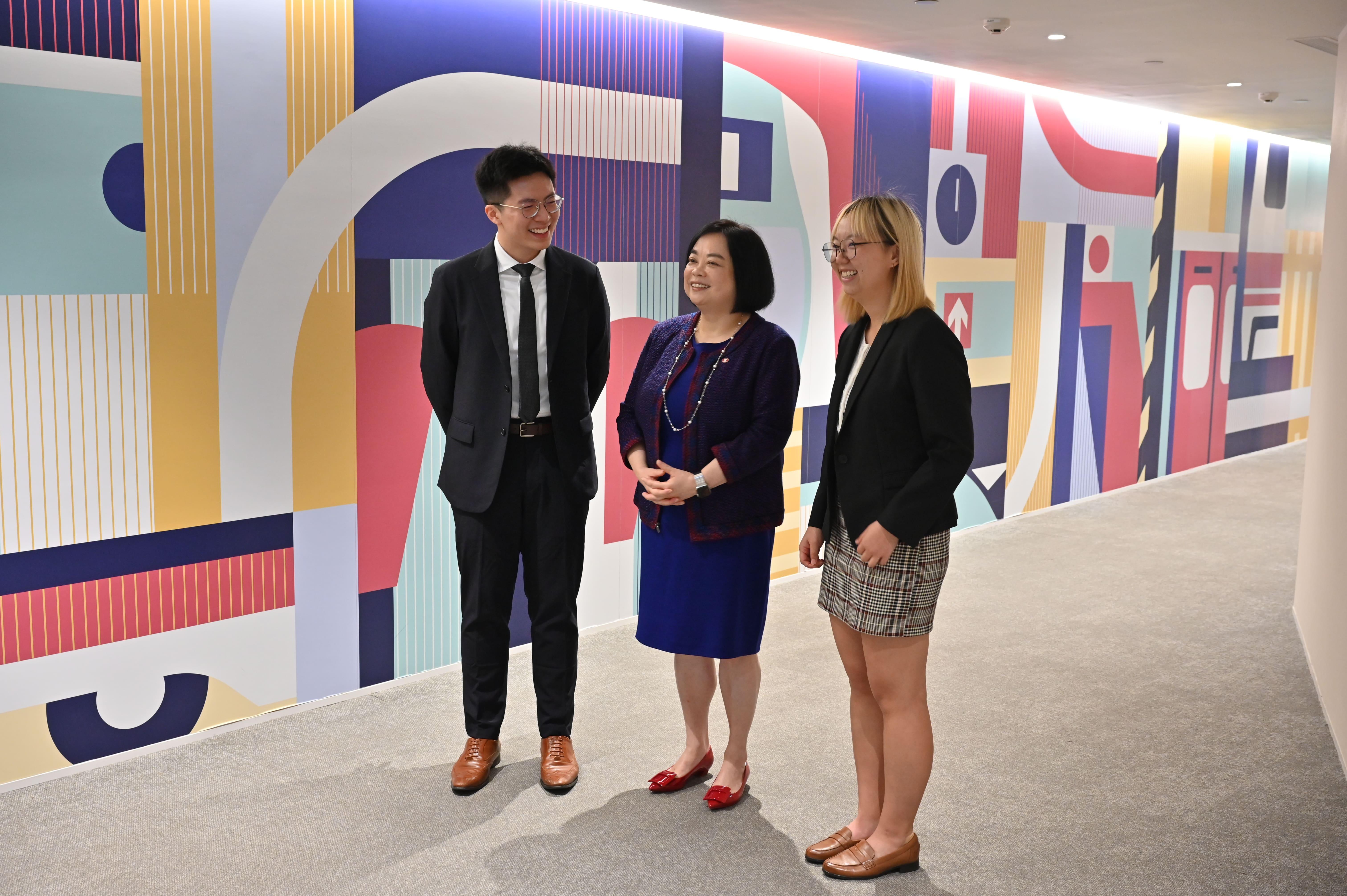 港鐵海外實習計劃競爭激烈 鄭惠貞指由於公司業務廣泛(港鐵提供圖片)