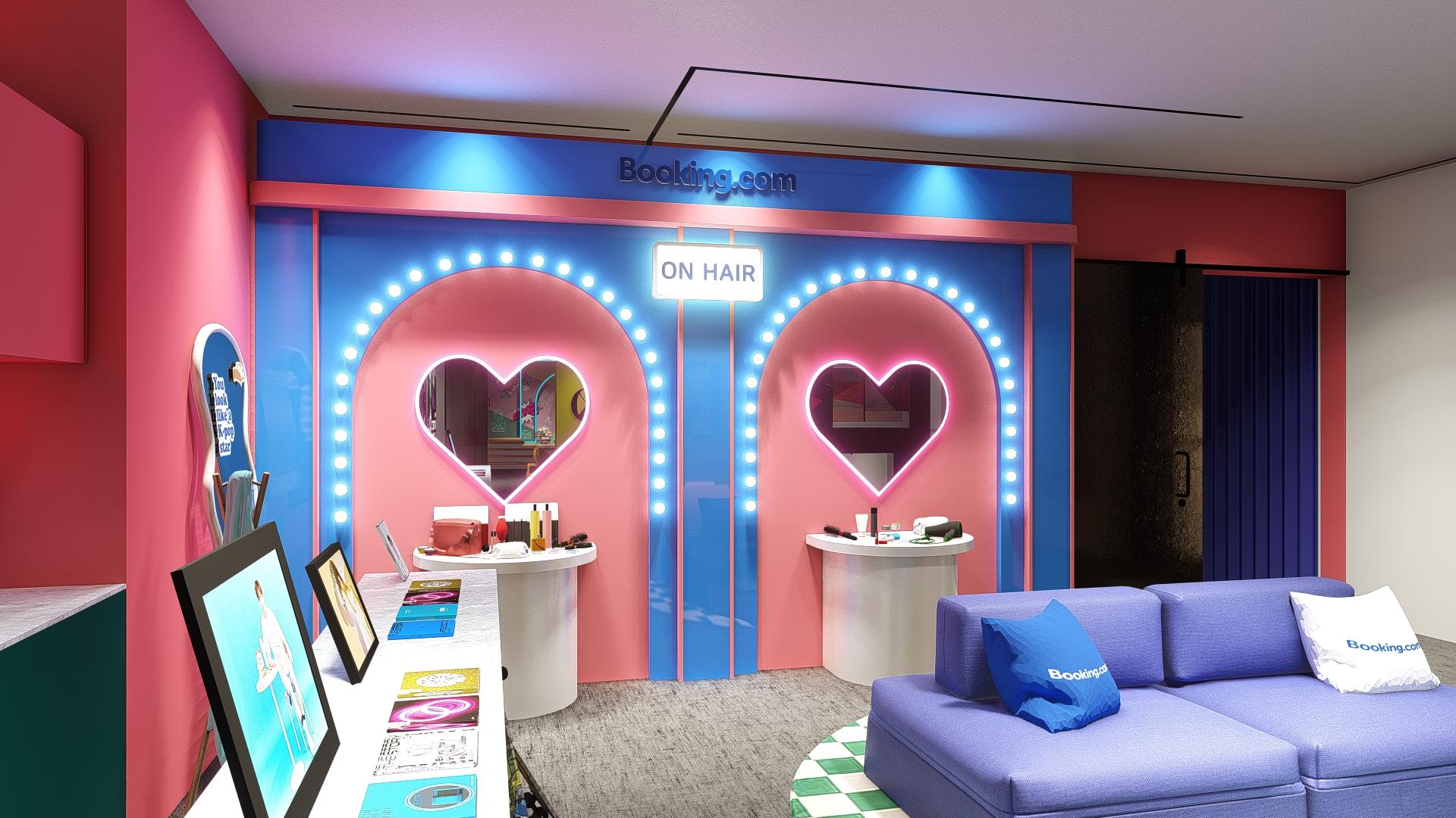 K-Pop Suite - Beauty room front