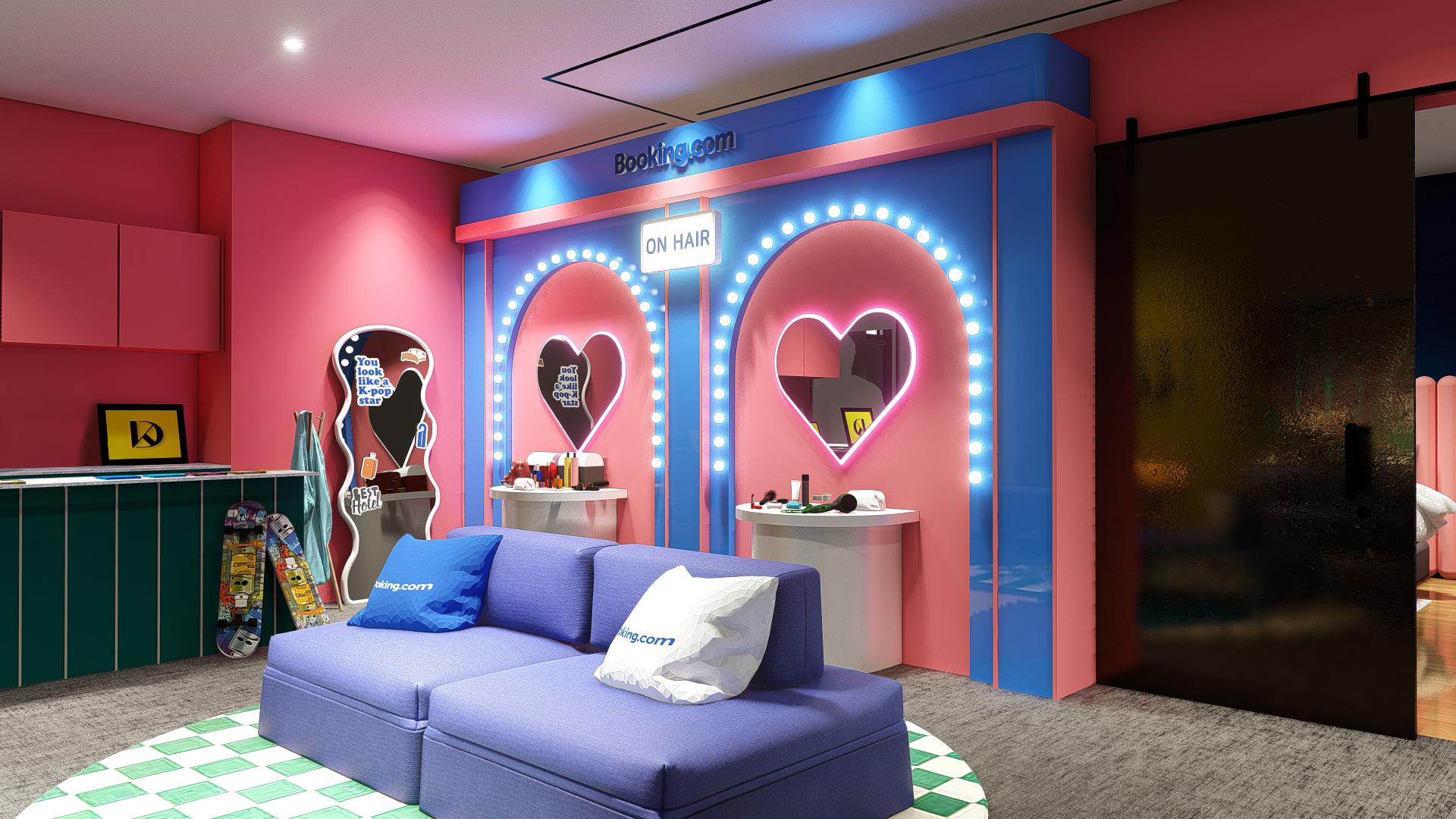 K-Pop Suite - Beauty room side