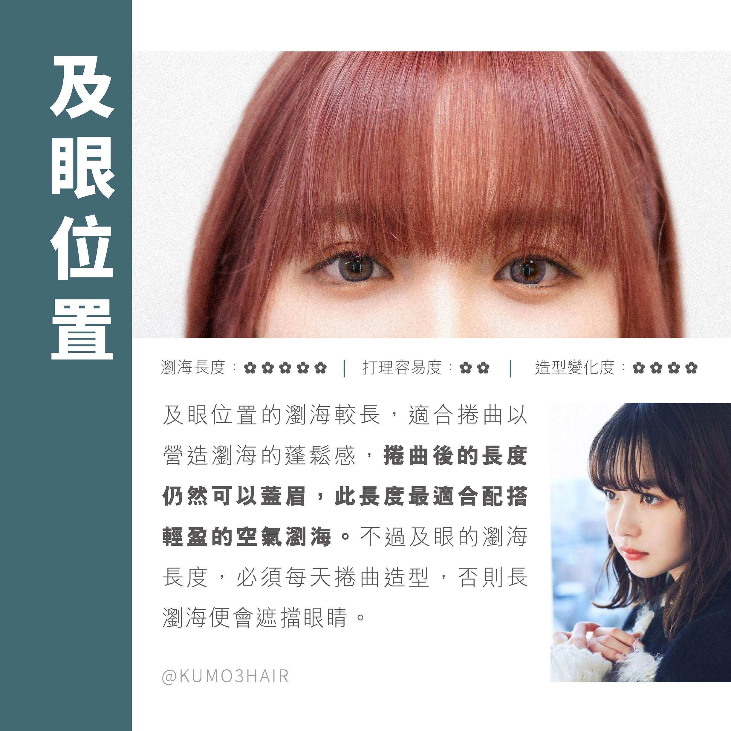 香港首間瀏海專門店Kumo3 hair 推「瀏海修剪計劃」$180享3次無限期修剪