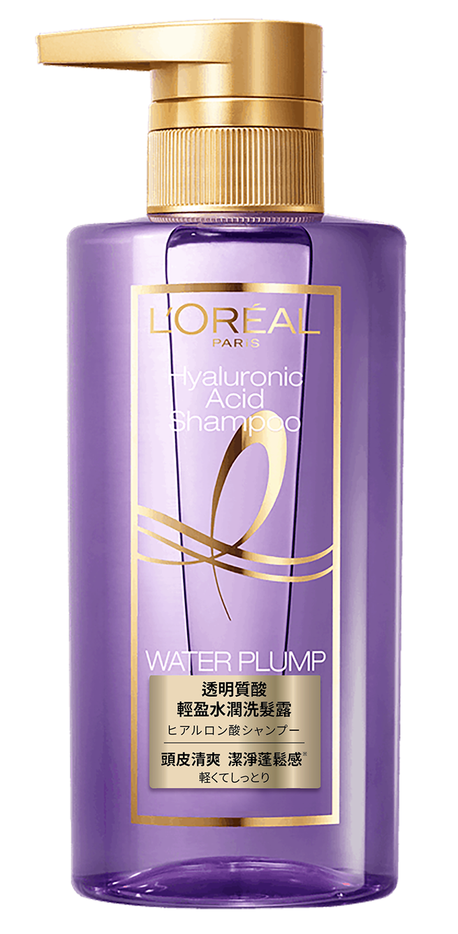 L‘Oreal PARiS透明質酸輕盈水潤洗髮露