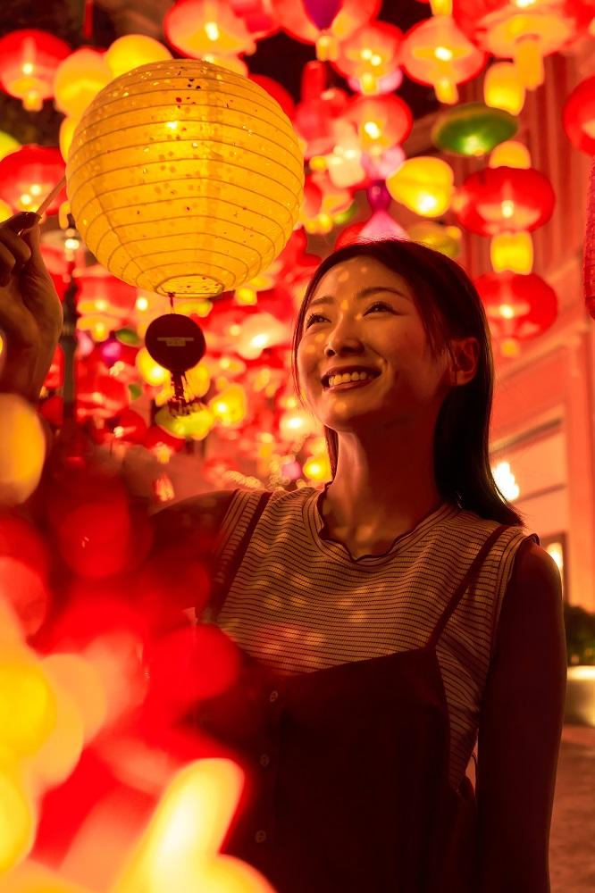 絕技三:利用前景後景影燈海