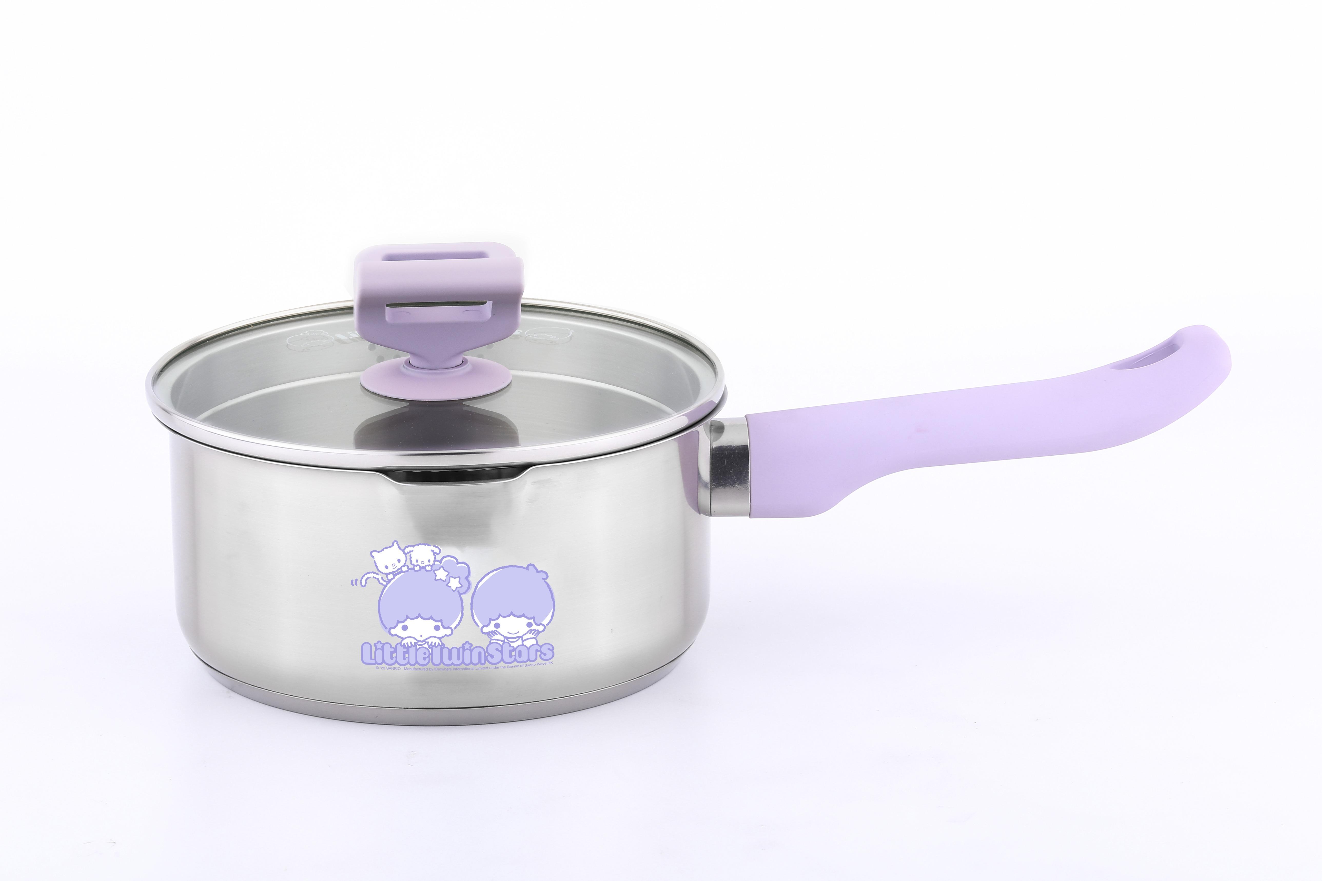 Little Twin Stars 18cm不鏽鋼單柄鍋