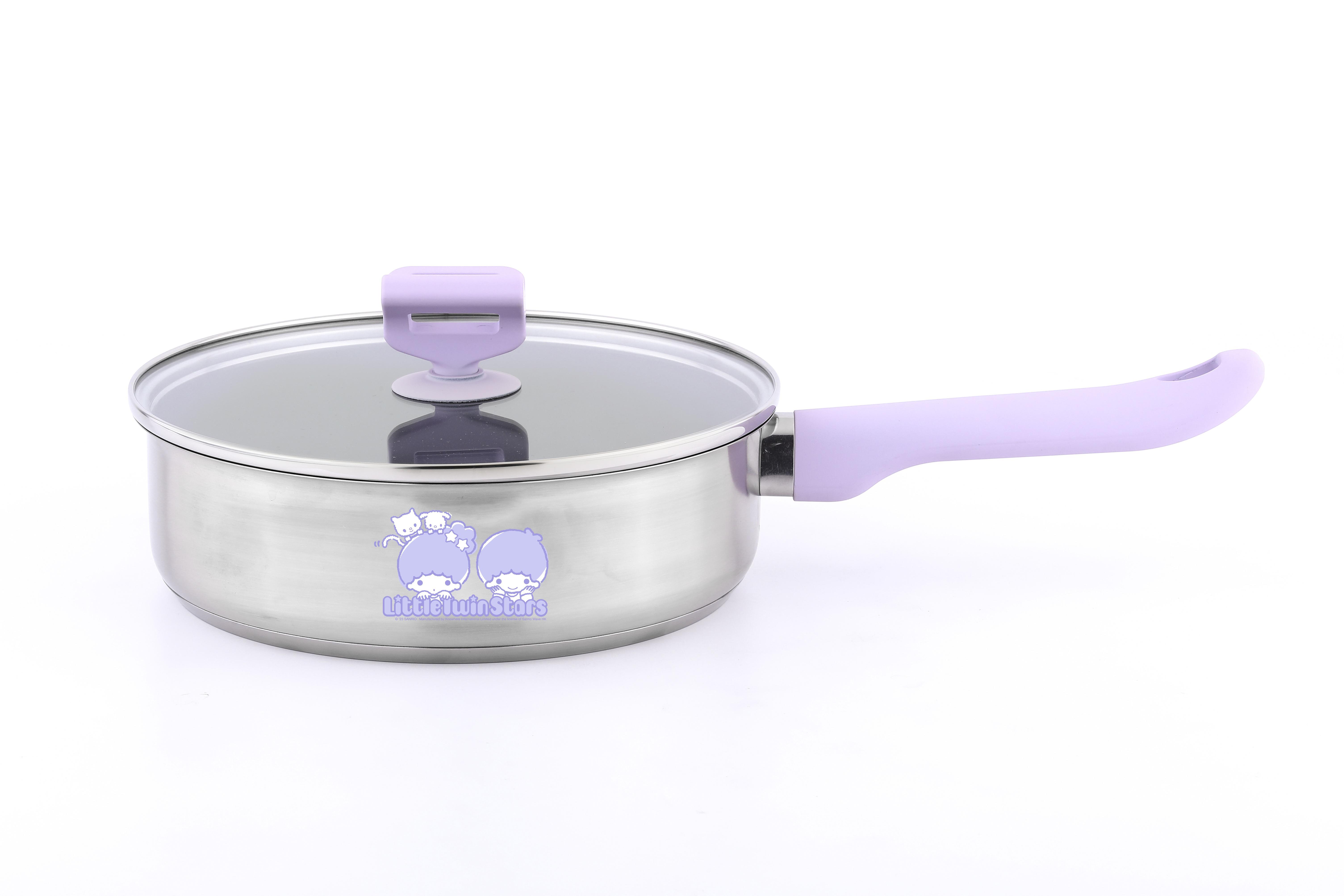 Little Twin Stars 24cm不銹鋼單柄煎鍋