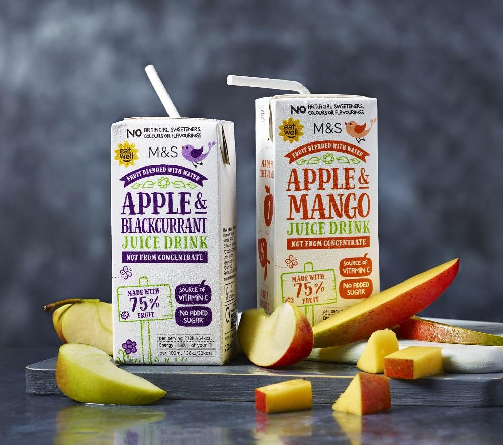 Eat Well蘋果香芒汁(200ml) $33 Eat Well蘋果黑加侖子汁(200ml) $33