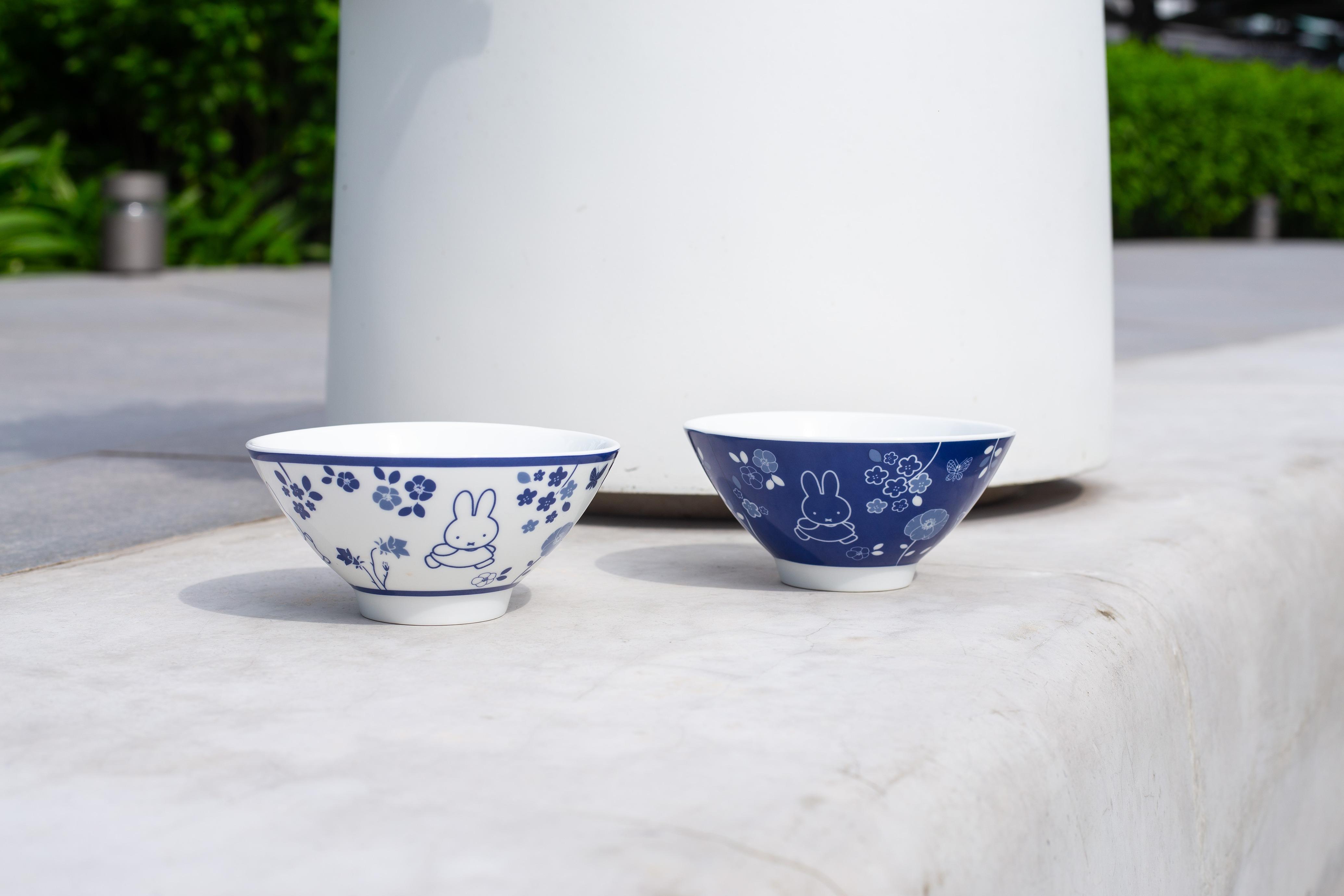 鴻福堂 x Miffy精品|Miffy青花瓷碗套裝