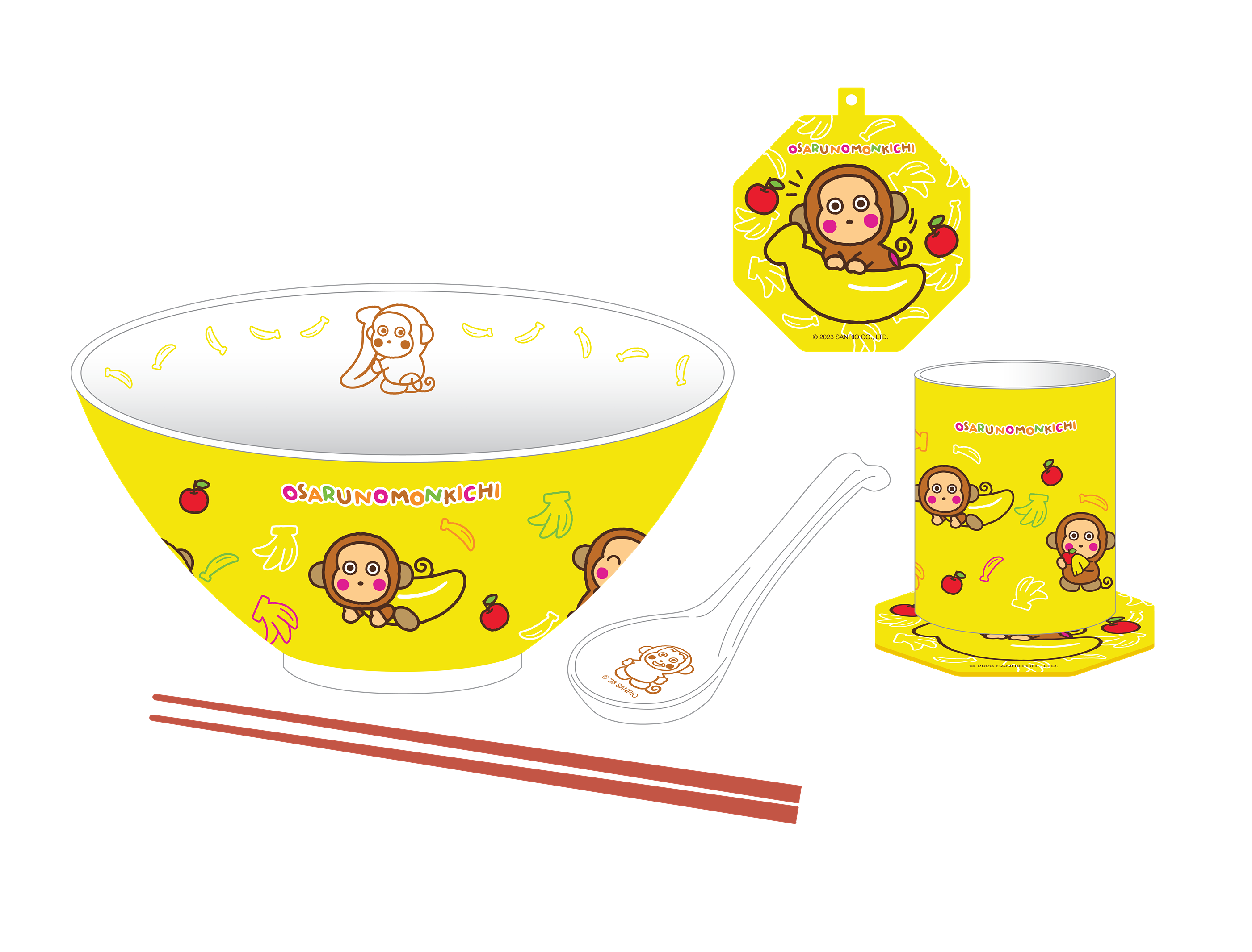 OSARUNOMONKICHI日式拉麵碗套裝(預購價:$239)