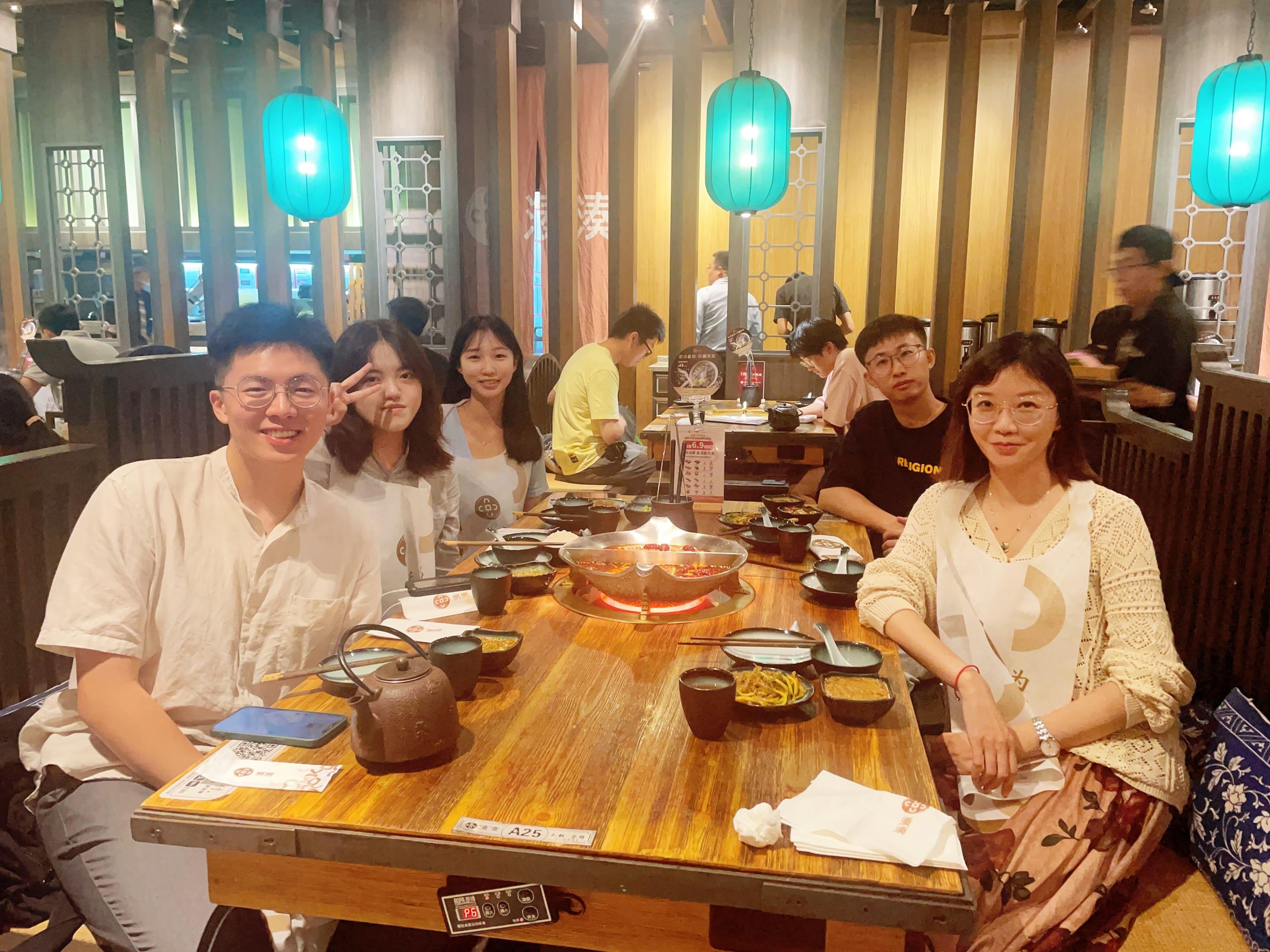 實習生許廷徽到港鐵有份營運的北京京港地鐵工作(受訪者提供圖片)