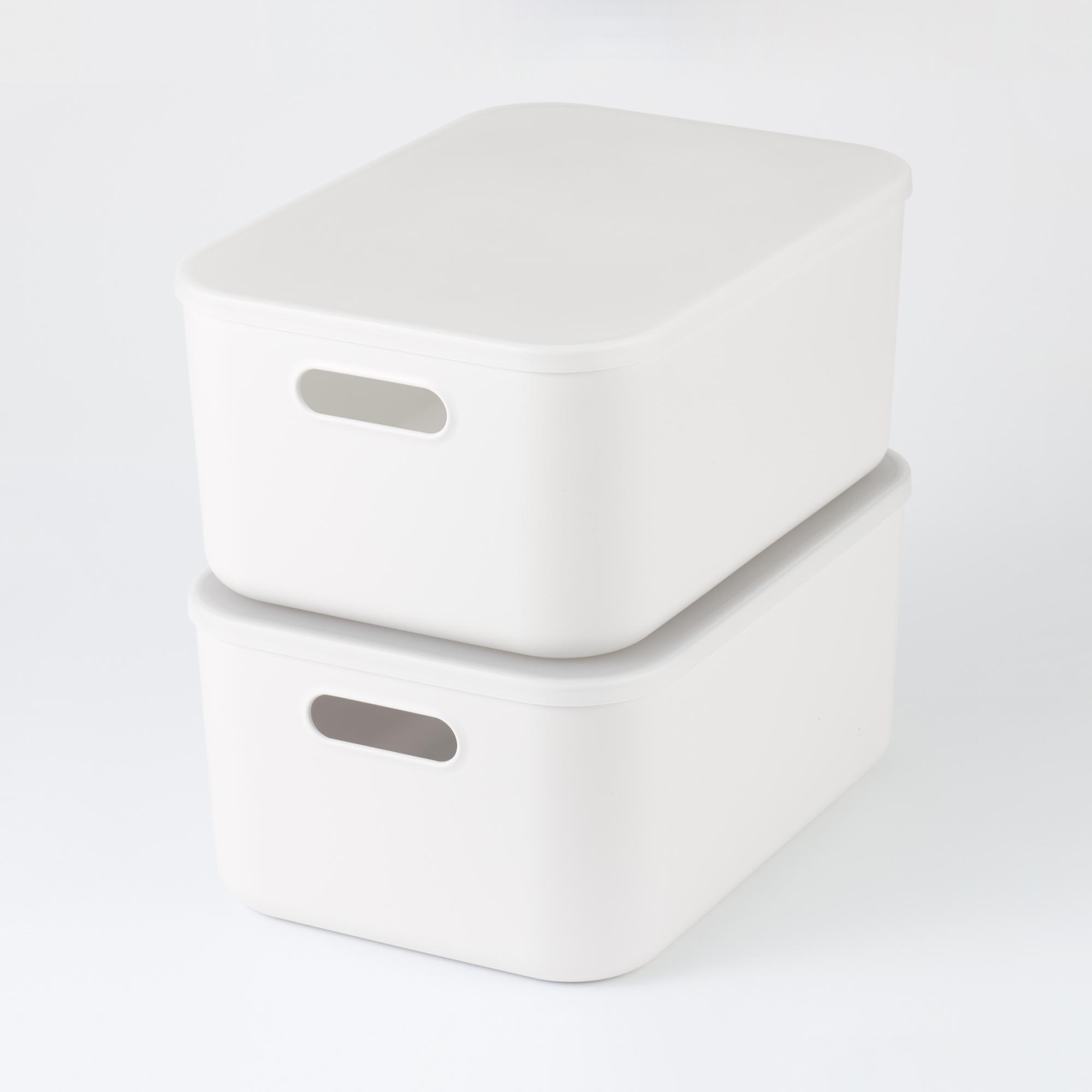 PE儲物│採用輕巧柔軟的聚乙烯素材製成,具良好防水性,適用於浴室。HK$88–$168