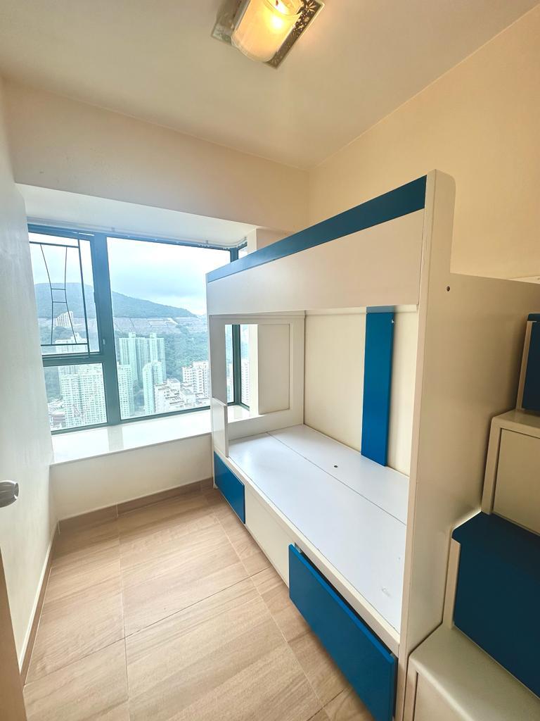 單位附有部分傢俬,新淨實用。(代理提供)