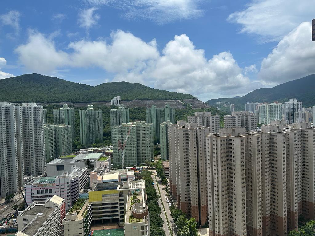 單位以開揚山景及市景為主,月租1.8萬元,呎租逼近40元。(代理提供)