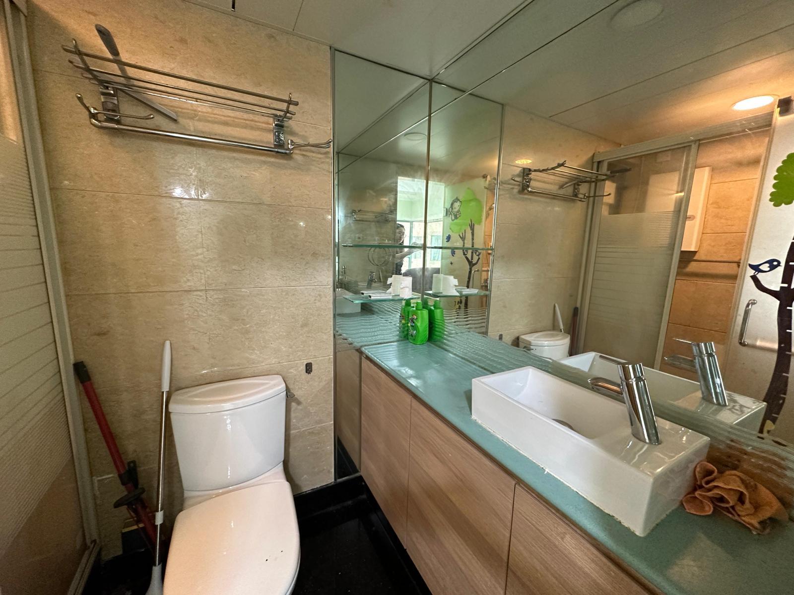 裝修企理的浴室。(代理提供)