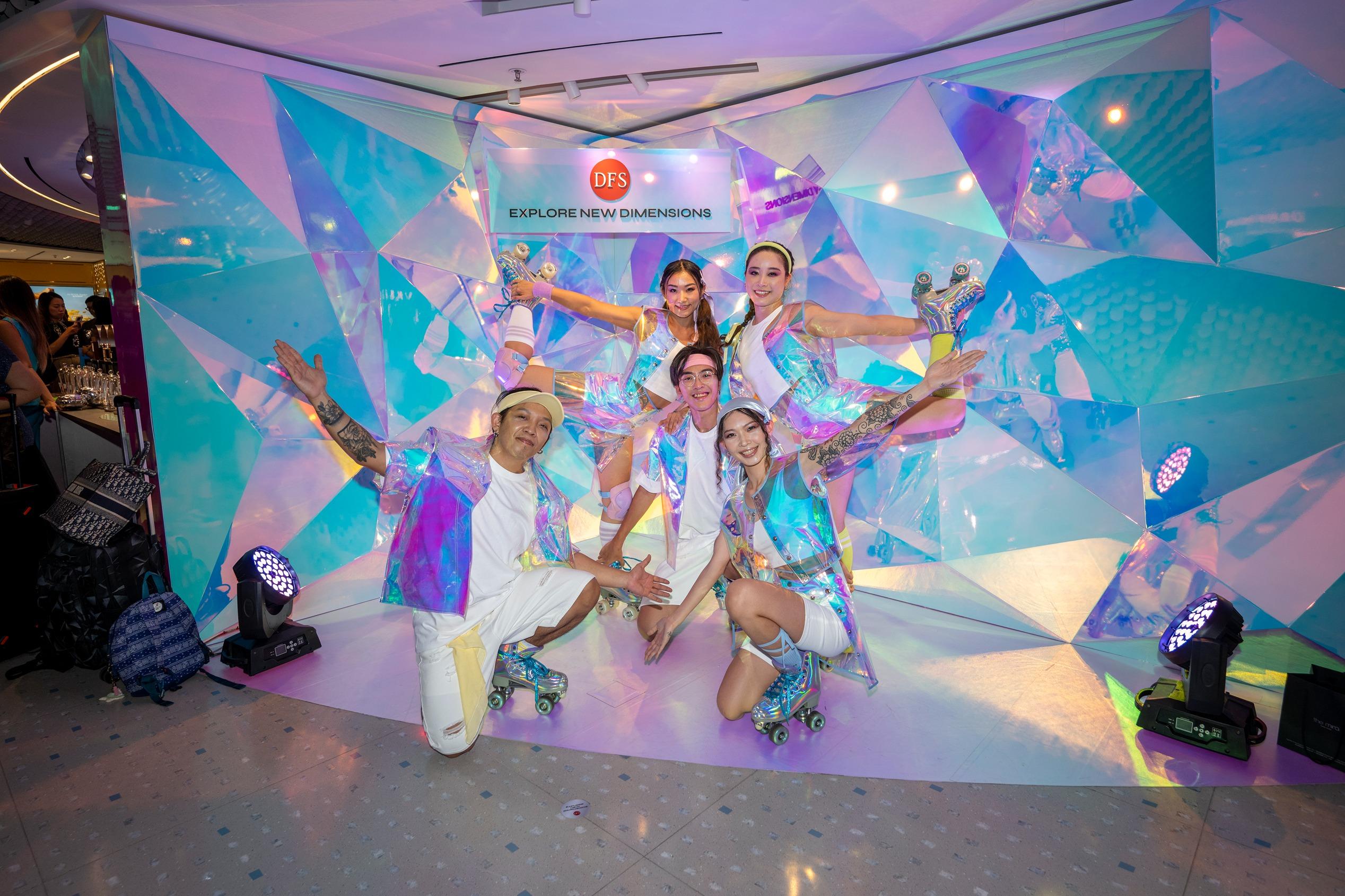 DFS美妝優惠|滾軸溜冰舞蹈表演