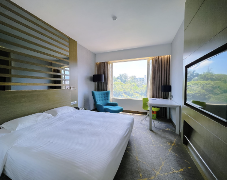 城景國際會盡量安排「本地『油』蹤」的客人免費升級高級客房。(am730攝)