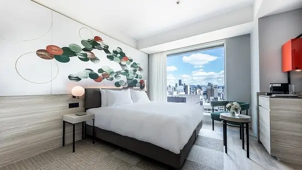 Superior King (Standard Floor ) HK$1,155起 (圖片來源:Centara Grand Hotel Osaka)