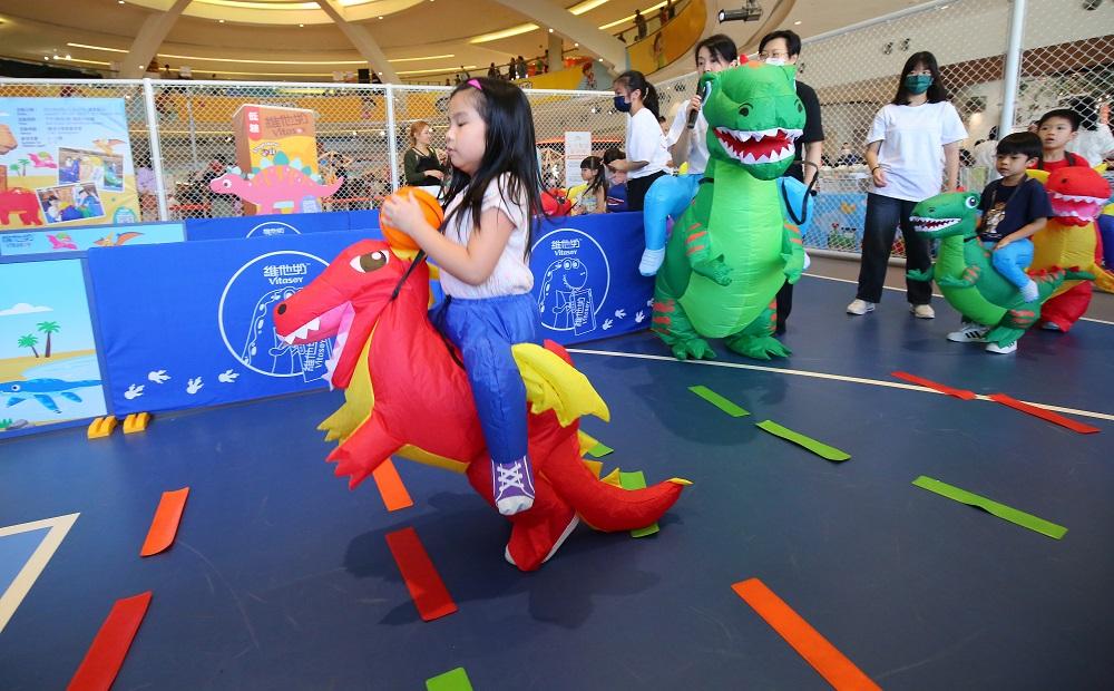 暑假好去處│維他奶™ x D·PARK「Q 版恐龍障礙賽」