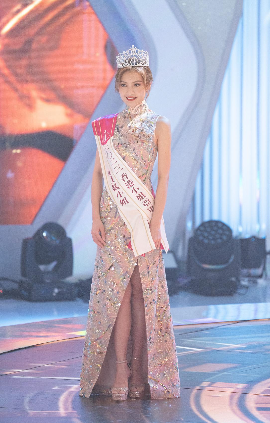 香港小姐2023|莊子璇冠軍、王怡然獲亞軍、王敏慈得季軍、姜依宁得友誼小姐