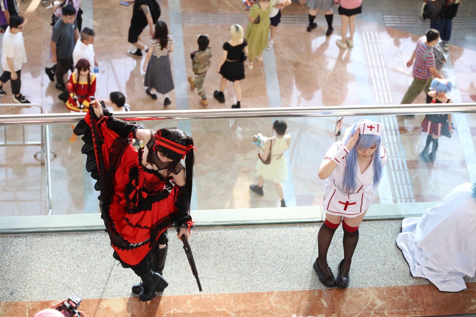 動漫節2023|煞科日繼續人山人海 參展商指今年人流及生意大增3成 (鍾式明攝)