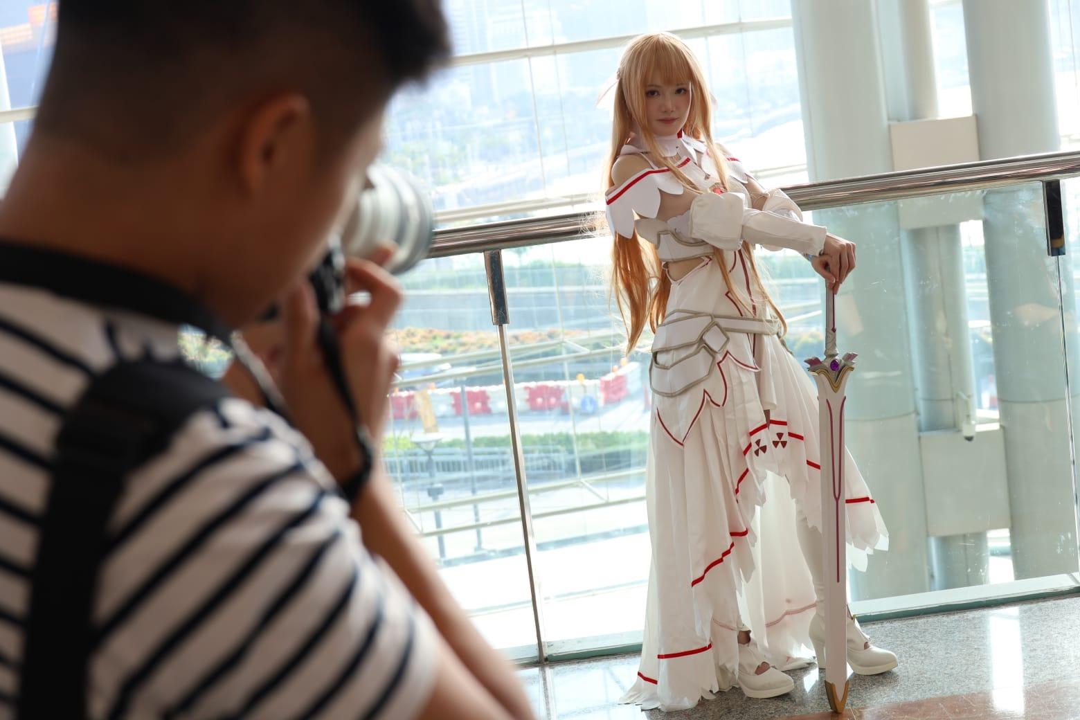 動漫節2023|煞科日繼續人山人海 參展商指今年人流及生意大增3成 (鍾式明攝)