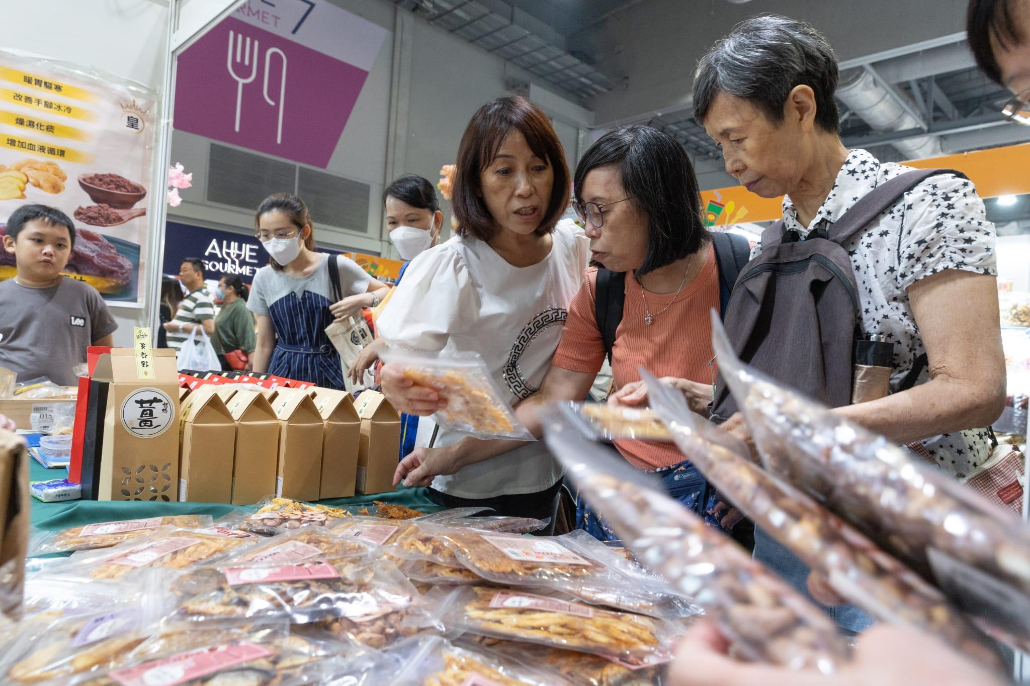 工展會購物節|今最後一日展商推優惠促銷 有檔主稱生意額歷年最差 (蘇文傑攝)