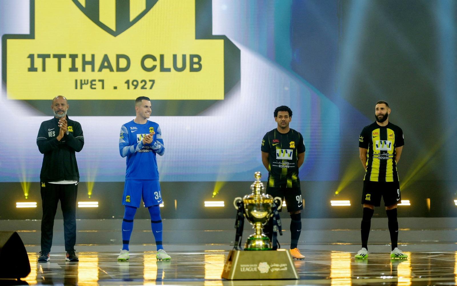 沙特聯賽重點球星及效力球會,賓斯馬(右)效力伊蒂哈德。