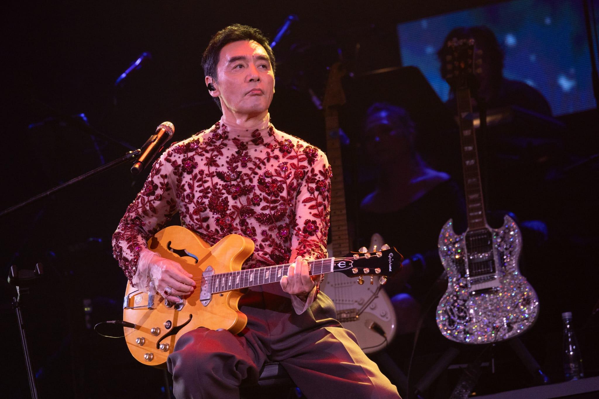 《溫拿情不變說再見演唱會》尾場。(蘇文傑攝)