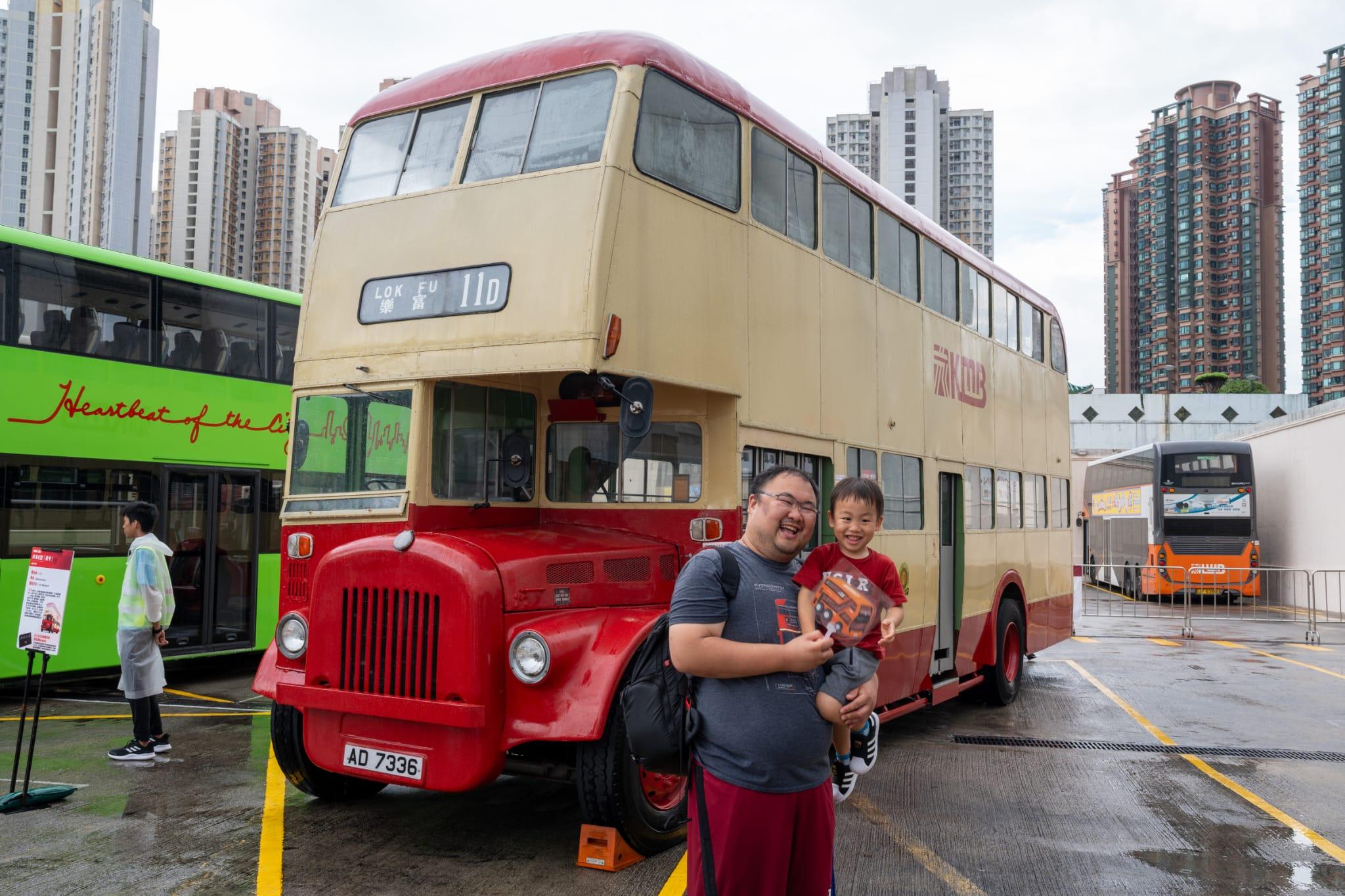 九巴周末再辦體驗日沙田車廠 展出古董巴士「長牛」