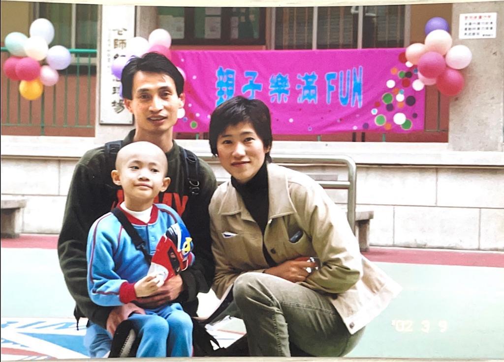 兩人的兒子早年不幸因癌症離世。(癌症資訊網提供)