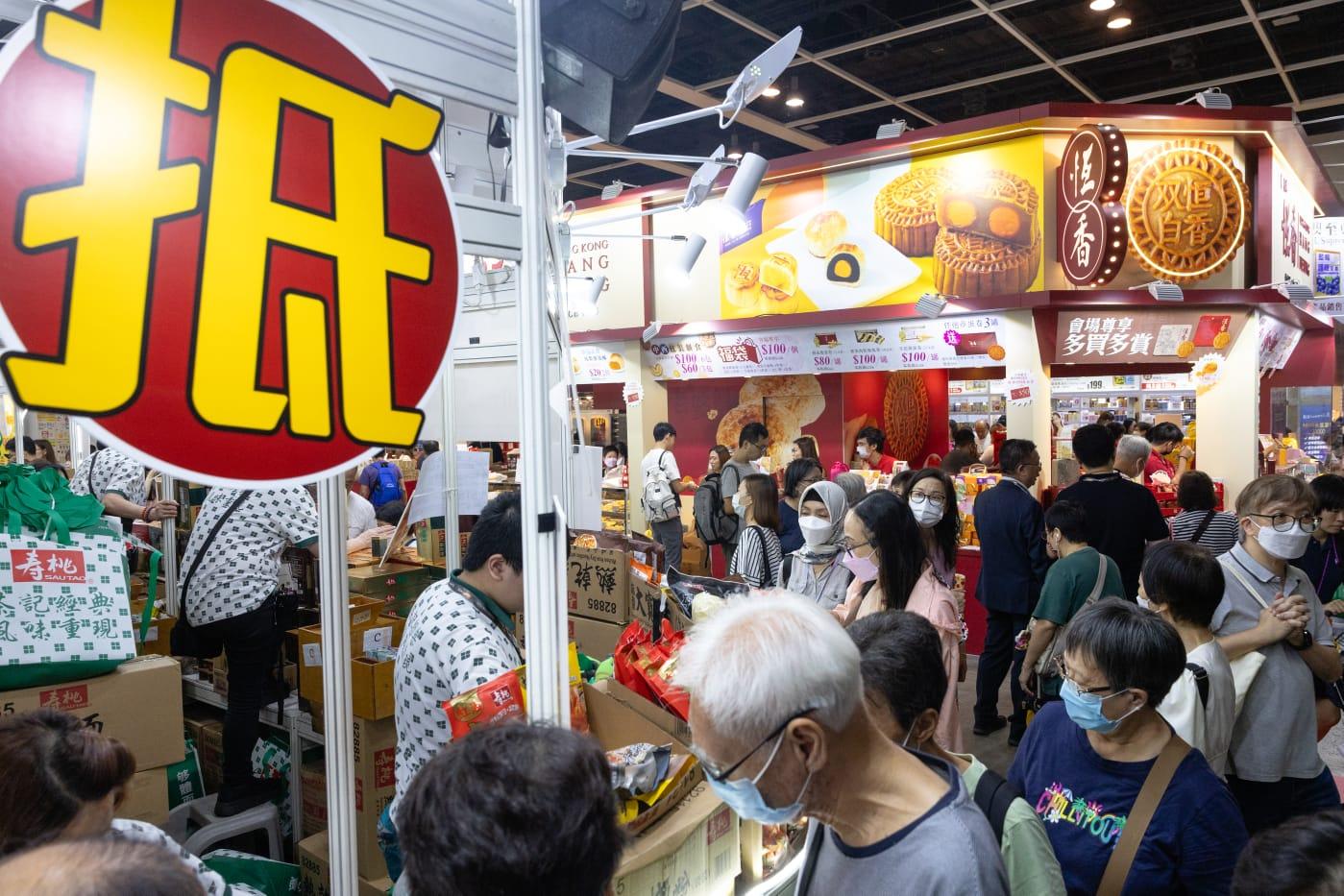 美食博覽2023|灣仔會展美食博覽今開鑼 有市民為搶鮑魚三日前已排隊