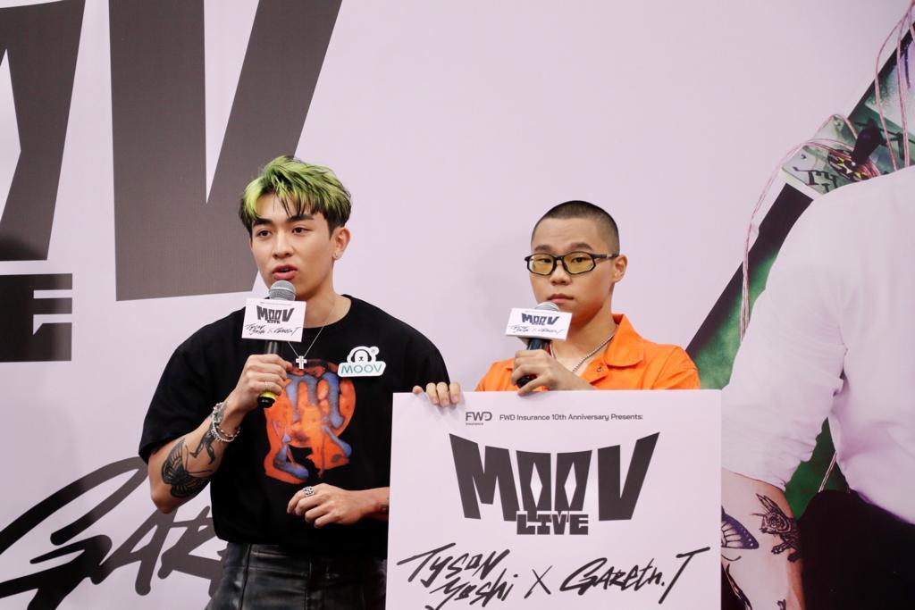 Tyson 與Gareth. T合體關騷,不排會穿西裝上陣。