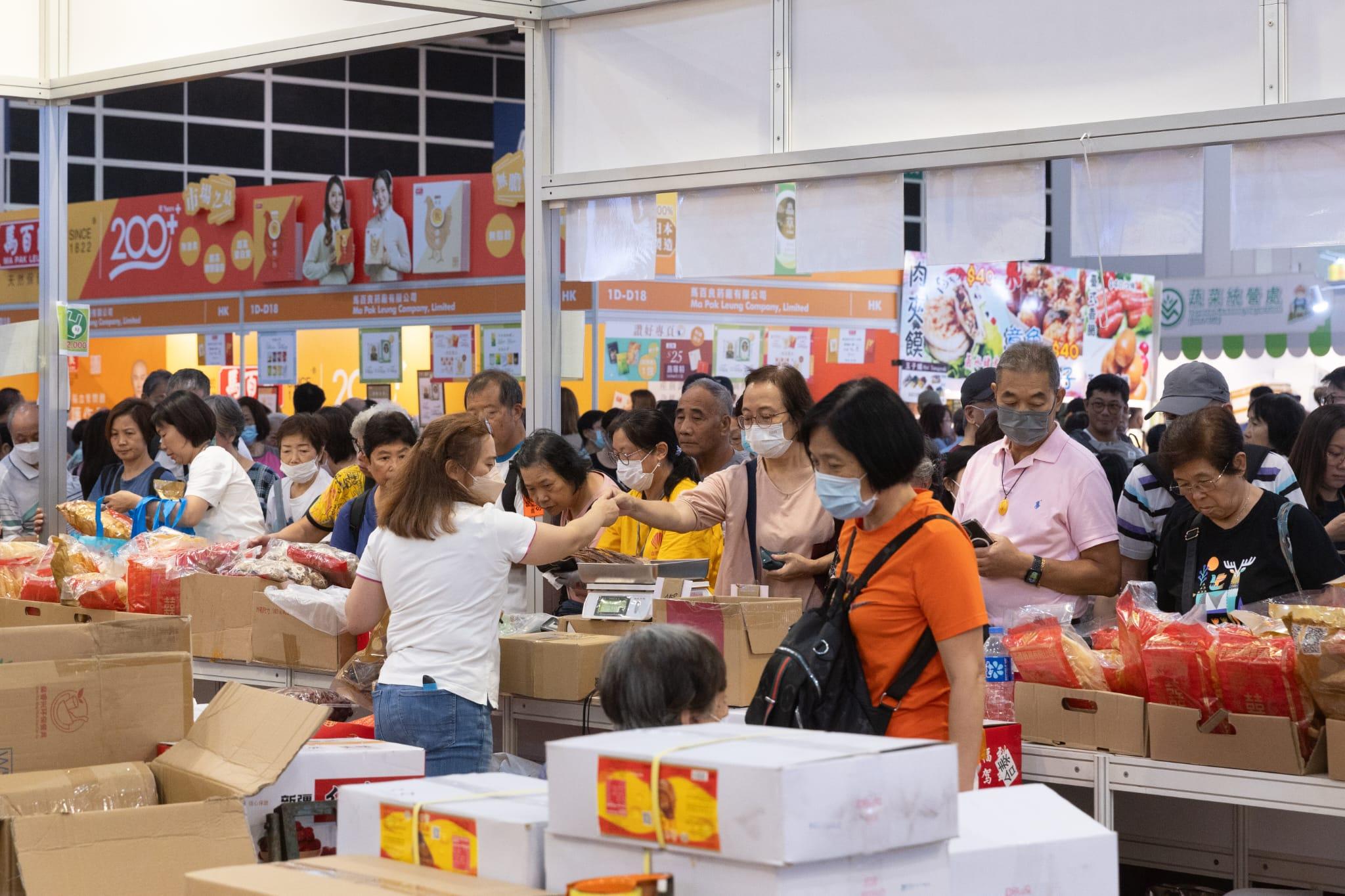 美食博覽2023|今最後一日 有參展商減價促銷 (蘇文傑攝)