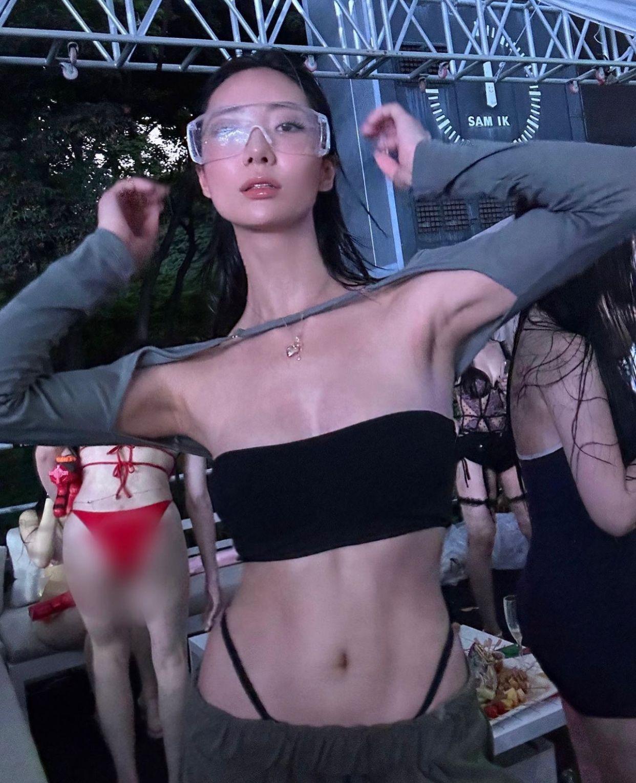 《假面女郎》主角金貌美戴上面罩大跳艷舞,其實是由本職工作為模特兒的Zizian擔任替身。