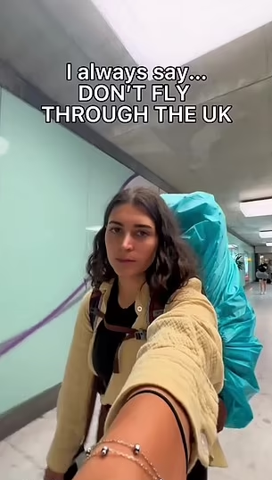 液體帶上機|Meltzer不滿在英國幾乎過唔到安檢,又俾人迫刪片,仲唔見咗副太陽眼鏡,堅嬲!(互聯網)