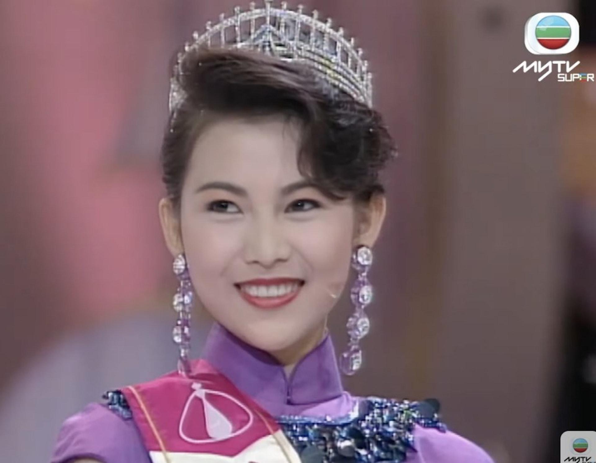網上票選十大最美香港小姐|蔡少芬為1991年港姐季軍